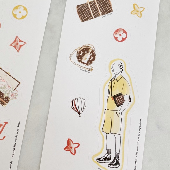 NEW Louis Vuitton Stickers - Picture 4 of 6
